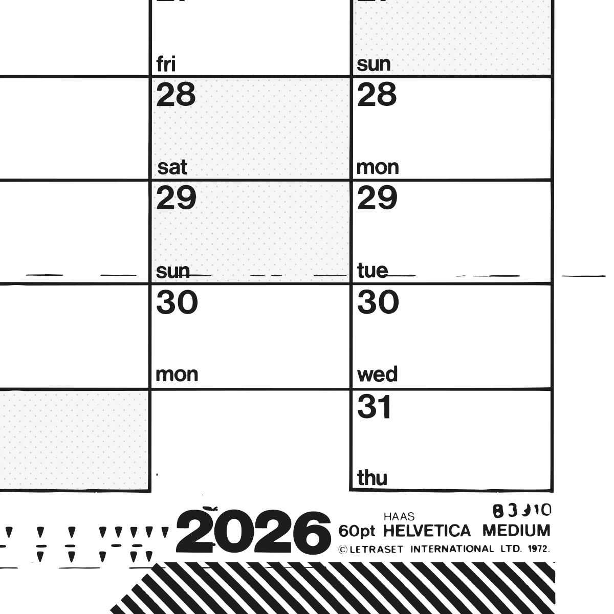 2026 Year Planner Portrait