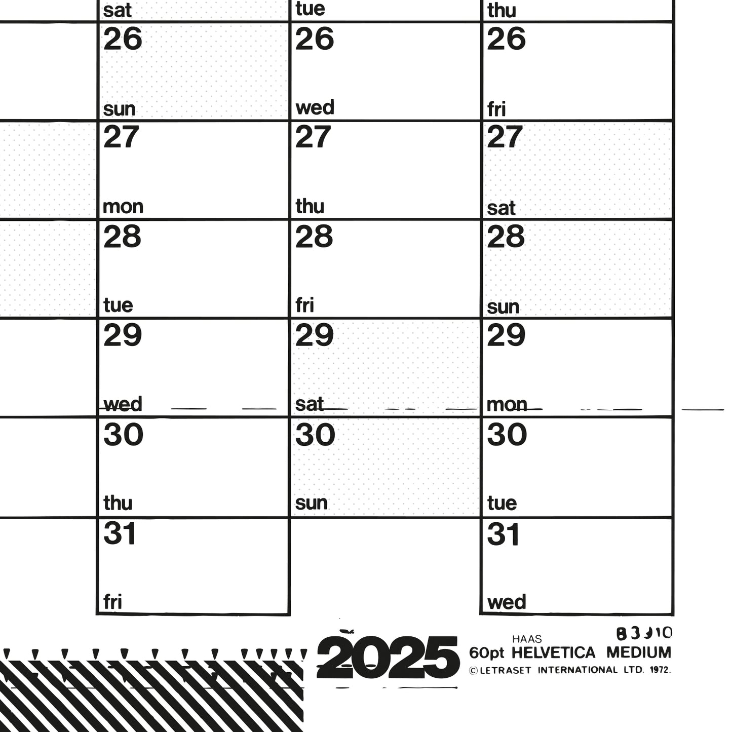 2025 Year Planner Portrait