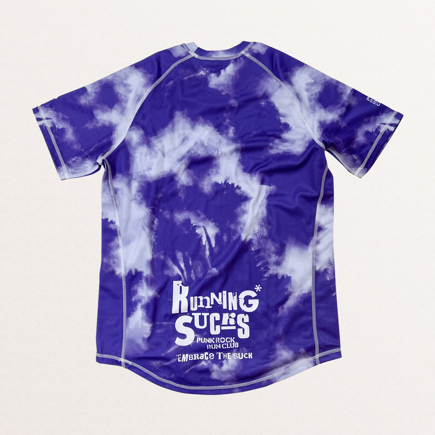 Punk Rock Run Club – Running Sucks Tie-Dye – Tech-T