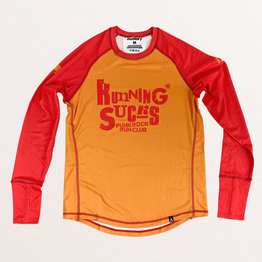 Punk Rock Run Club – Running Sucks – Tech-T – Long Sleeve