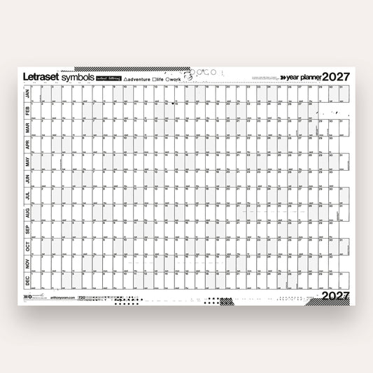 2027 Year Planner Landscape
