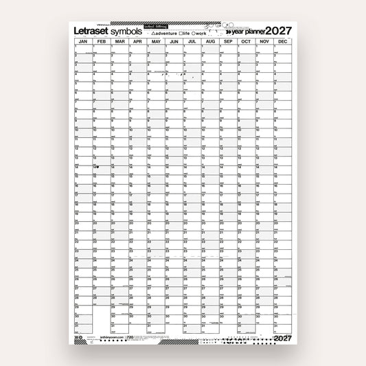 2027 Year Planner Portrait