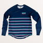 Auxiliary – Stripes – Recycled Tech-T – Long Sleeve
