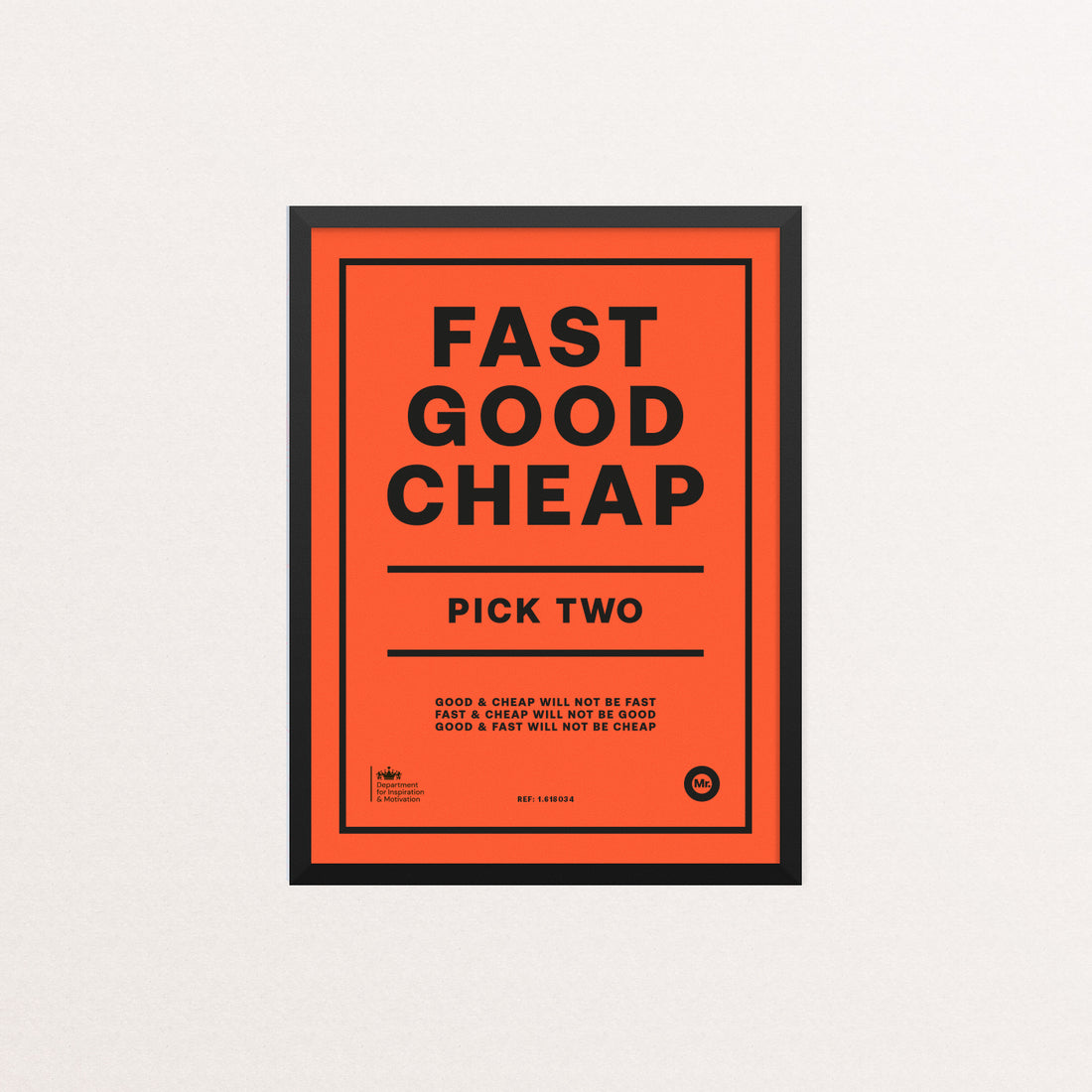 Fast Good Cheap: Pick Two - Special Edition – we are all explorers