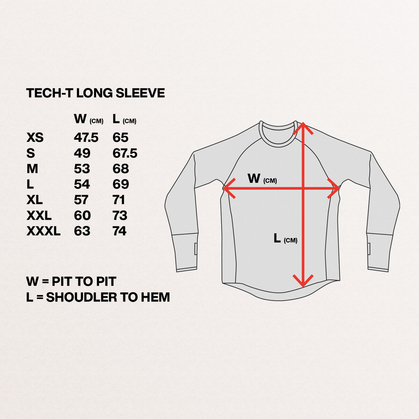 Auxiliary – Get High – Recycled Tech-T – Long Sleeve