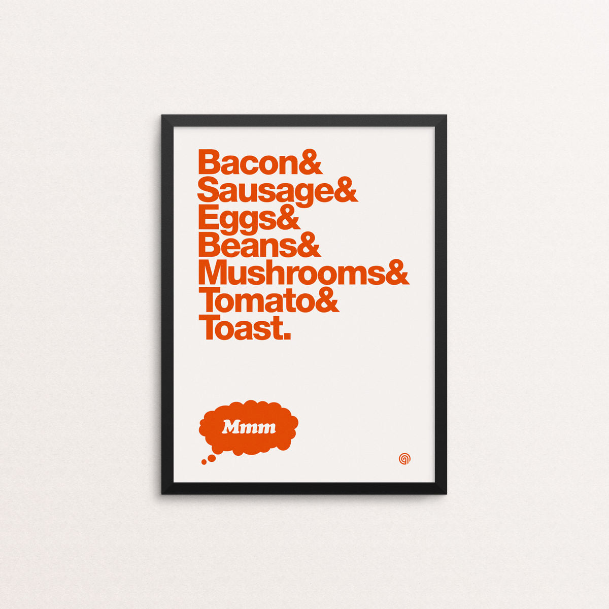 Bacon & Eggs: Open Edition - Screen Print