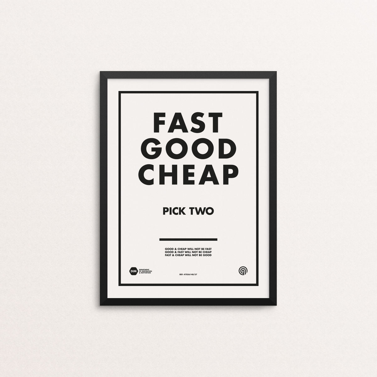 Fast Good Cheap: Pick Two - Screen Print Edition 4