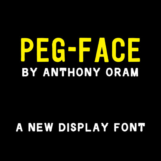 Peg-Face™ Typeface