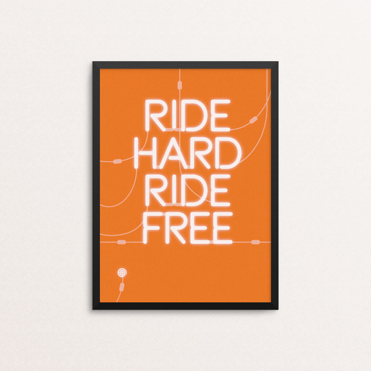 Hqrd Ride Ride Hard - Screen Print – we are all explorers